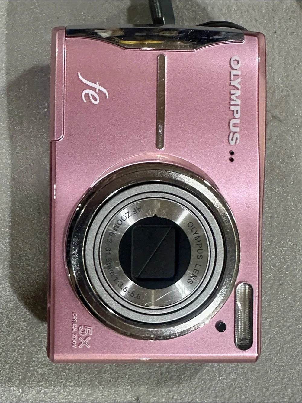 Vintage Pink Olympus FE-46 12MP Digital Camera Bundle Y2K Digi Cam TESTED